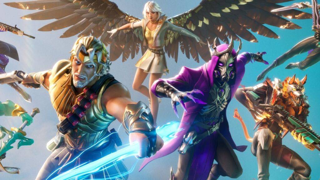 Fortnite CT Aspecto Divino Deuses