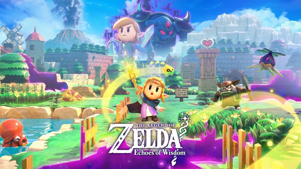 The Legend of Zelda Echoes of Wisdom Poster Wallpaper Full HD