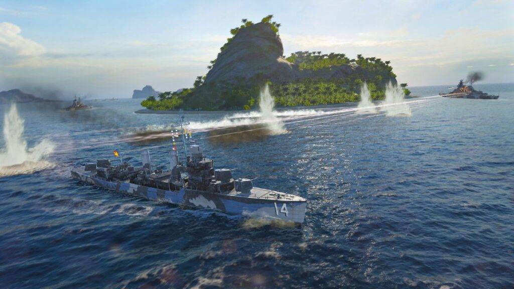 World of Warships Batalha