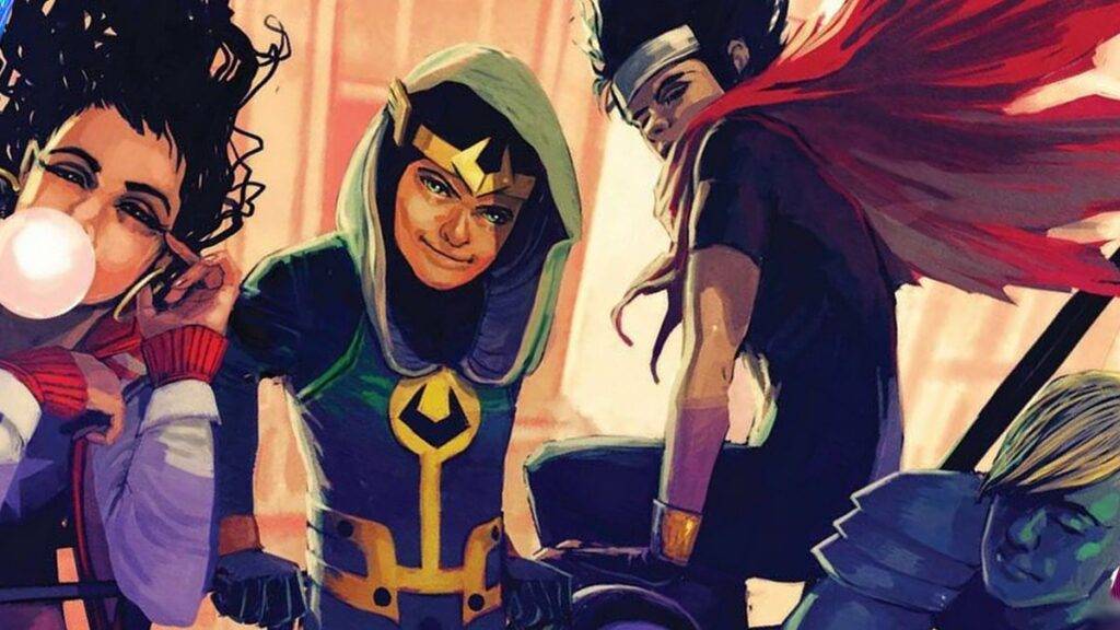 Wiccano Jovens VIngadores Kid Loki America Chavez