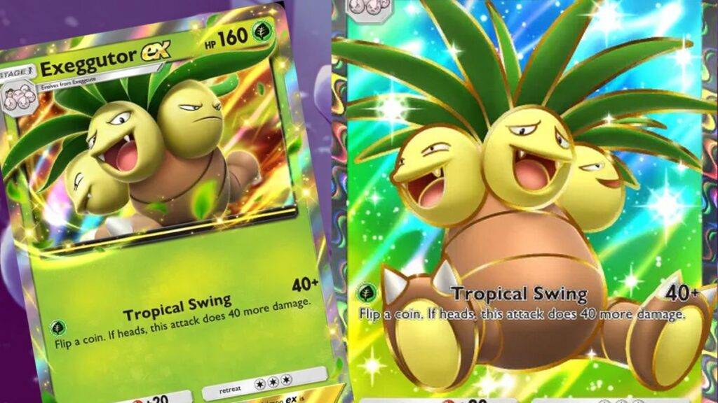 Exeggutor Carta Pokémon TCG Pocket TCGP Português