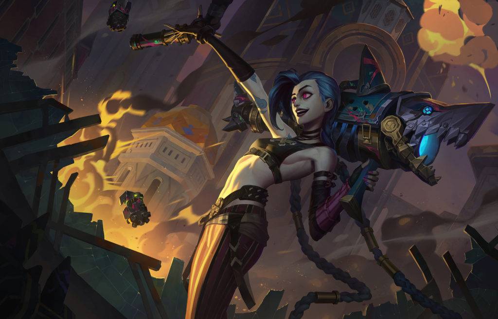 Jinx Arcane League of Legends