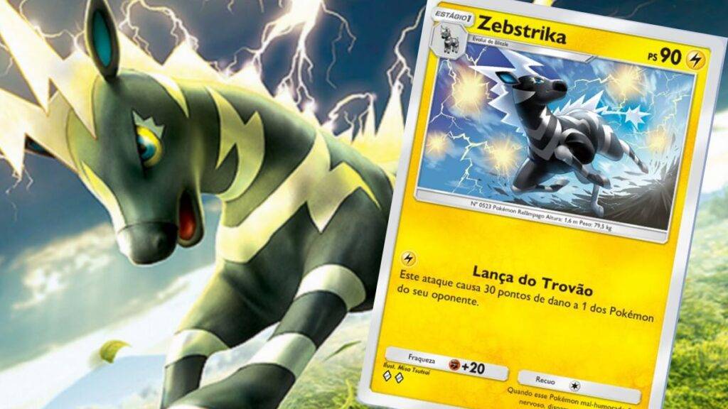 Zebstrika Carta Pokémon TCG Pocket TCGP Português