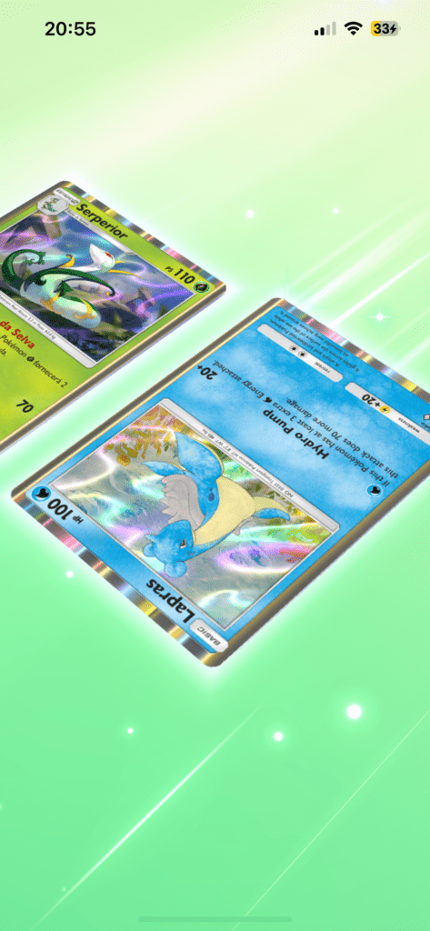 Pokémon TCG Pocket Troca Concluída