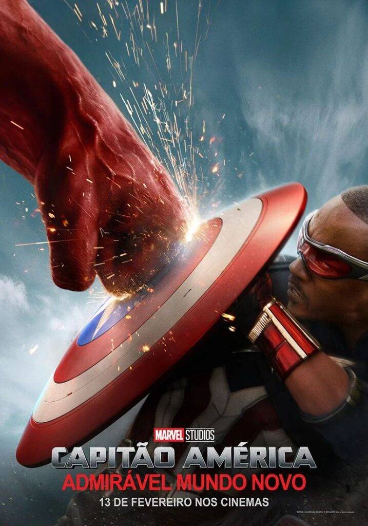 Capitao America Admiravel Mundo Novo Poster